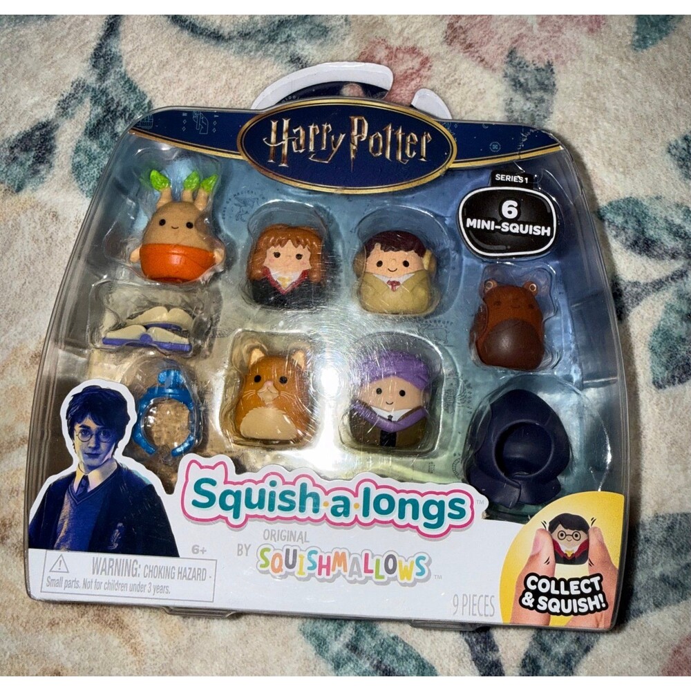 Harry Potter Squishmallows Squish-a-longs Series 1 Mini 6-Pack